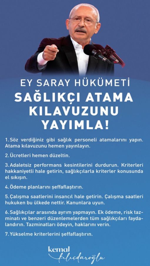 Sağlık teknikerleri atama klavuzunu bekliyor, kemal kılıçdaroğlu, Saglık Bakanlığı, HaberTekniker 