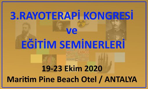  3. RADYOTERAPİ Semineri, Antalya