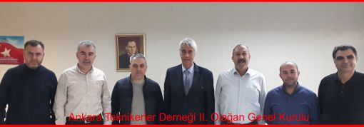 Ankara Teknikerler Derneği II. Olağan Genel Kurulu - 5 Kasım 2022  