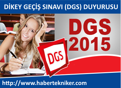  DGS, TEKNİKER, MYO, HABER TEKNİKER