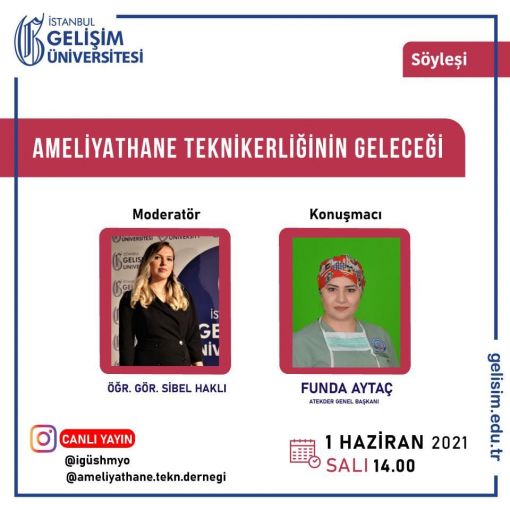 Gelişim Üniversitesi, Ameliyathane Teknikerliğinin Geleceği Söyleyişi Etkinliği Düzenlendi, HaberTekniker 