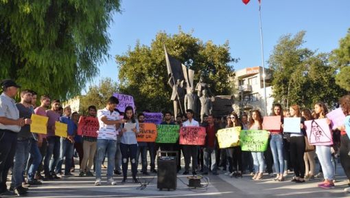 M.Y.O. ÖĞRENCİLERİNDEN YÜKSEK KİRA EYLEMİ