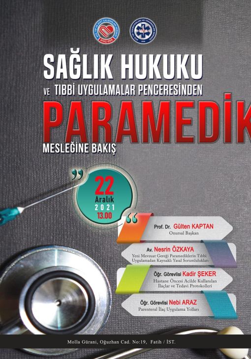 PARAMEDİK MESLEĞİNE BAKIŞ 