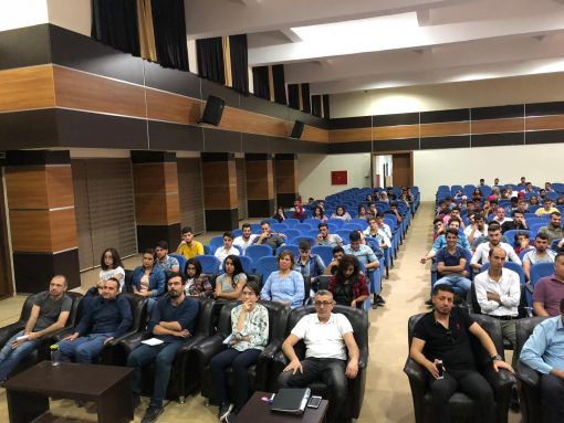 Siirt Teknik Bilimler Meslek Yüksekokulun'da Oryantasyon Eğitimi ve Proje Sergisi düzenlendi 