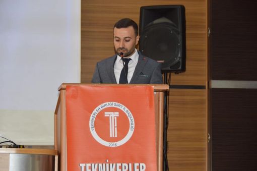 Teknikerler Birliği VI.Başkanlar Toplantısı - Siirt -Mansur Güneş 